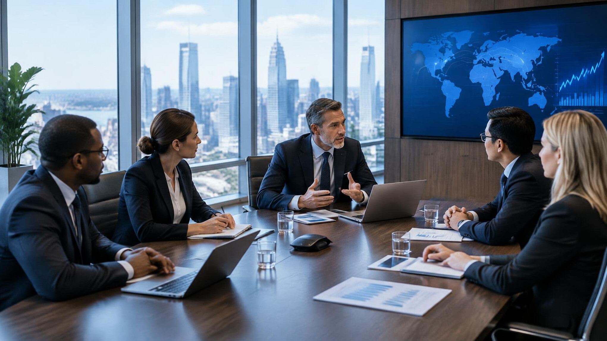 corporate boardroom