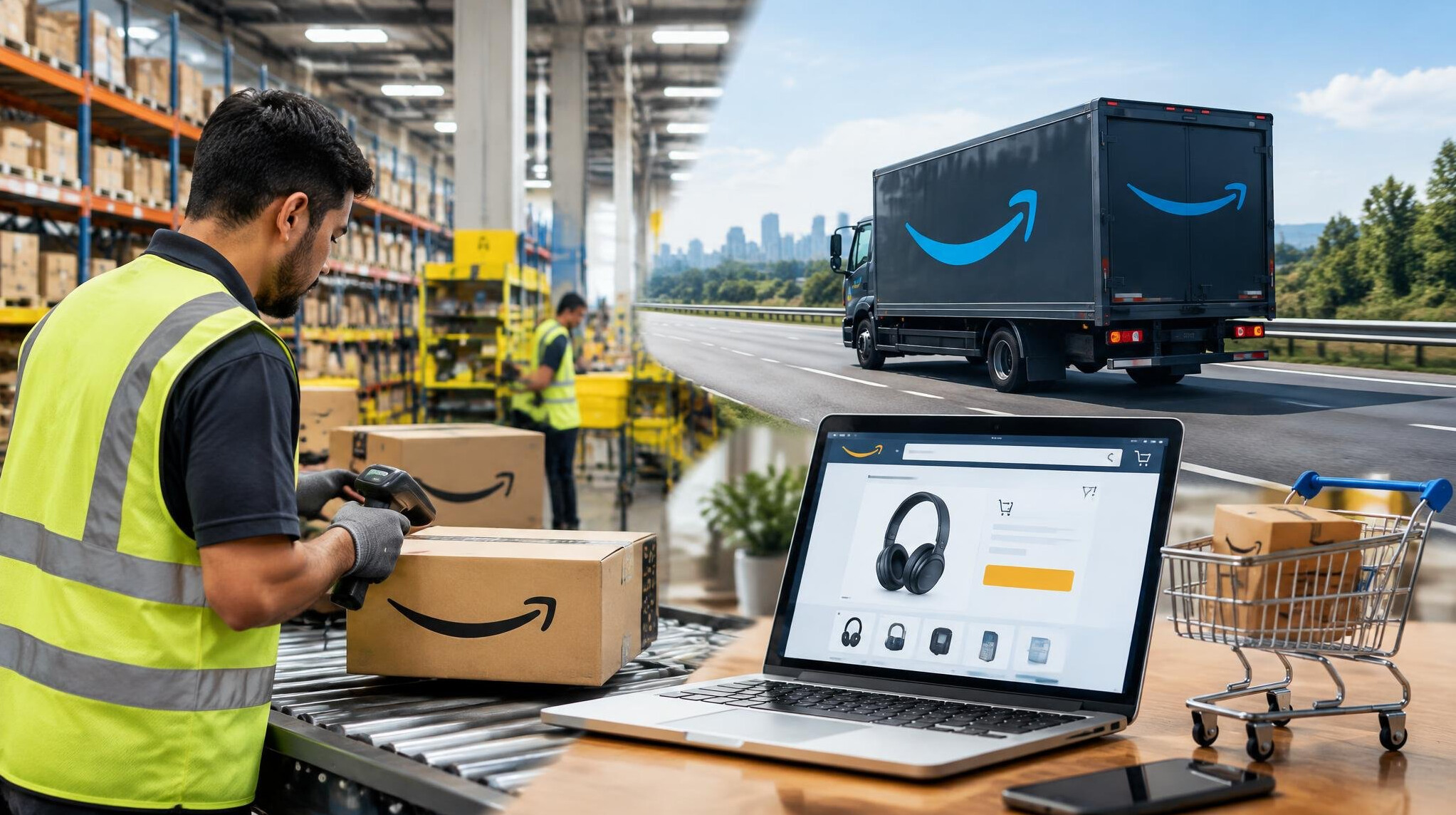 amazon warehouse interior